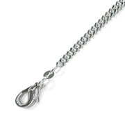 As ketting gourmet collier dun 50 cm zilver 925