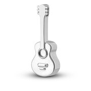 Assieraad Gitaar zilver 925