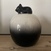 Katten urn zwart/wit (0,3L)