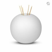 Keramische urn Essence of Life wit (4L)