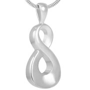 Ashanger Infinity zilverkleurig