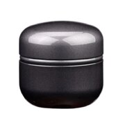 Mini urn aluminium modern donkergrijs glossy (0,2L)