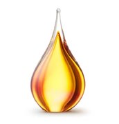 urn druppel glas goud
