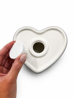 Urn hart blauw (0,2L)