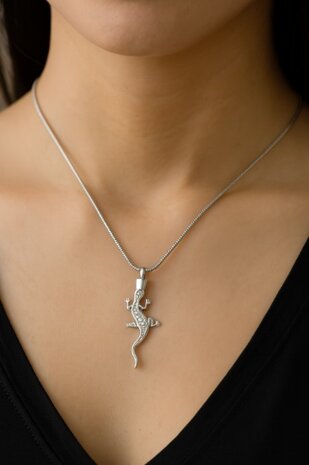 Ashanger Hagedis met strass