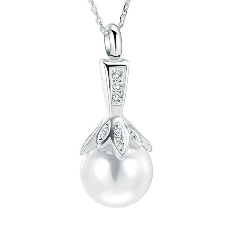 Ashanger Bol / Parel zilver 925