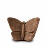 Keramische kunst urn vlinder brons medium
