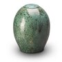 Keramische urn emerald kristal
