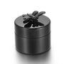 Mini urn rvs zwart libelle (5 cm)