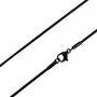 As ketting rvs slang zwart 40 cm