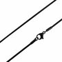 As ketting rvs slang zwart 70 cm