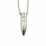 Ashanger kogel rvs inclusief ketting 3mm dik