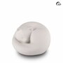 Urn slapende kat wit (1,0L)
