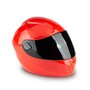Keramische urn motorhelm rood (5,0L)