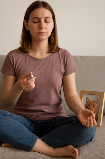 meditatie rouw overlijden huisdier