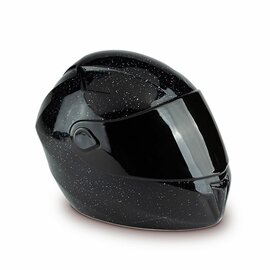 Keramische urn motorhelm zwart (5,0L)