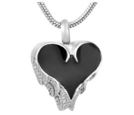 Ashanger Hart zwart met brocant randje