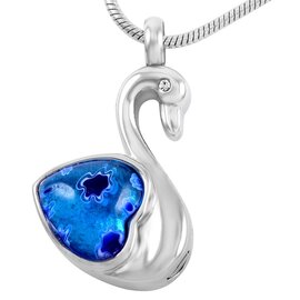 Ashanger Zwaan met blauwe steen