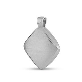 Ashanger Ruit mat zilver 925