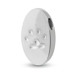 Ashanger Pootafdruk smal zilver 925