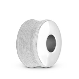 Asbedel Rondje breed zilver 925