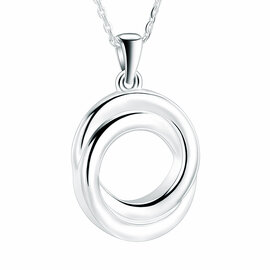 Ashanger Circle of life dubbel zilver 925