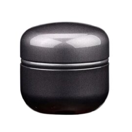 Mini urn aluminium modern donkergrijs glossy (0,2L)