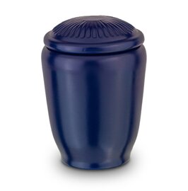 Biologische urn saffier blauw (3,2L)