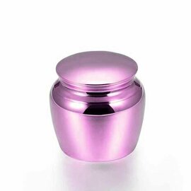 Mini urn rvs klassiek klein lila/paars glanzend (0,025L)