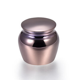 Mini urn rvs klassiek klein koffie bruin (0,025L)