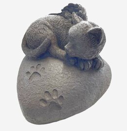 Urn kat Engel op hartje grijs (0,9L)