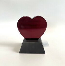 Standaard hartvorm voor roos urn