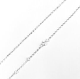As ketting schakel zilver 925 lengte variabel