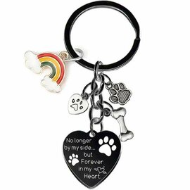 Sleutelhanger met bedeltjes verlies hond