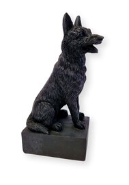 Urn Hond Duitse Herder mat zwart (0,125L) 