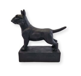 Urn Hond Bull Terrier mat zwart (0,06L) 