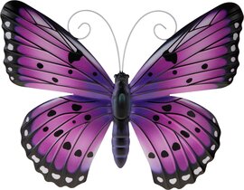 Grafdecoratie Vlinder paars