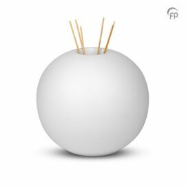 Keramische urn Essence of Life wit (4L)