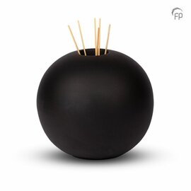 Keramische urn Essence of Life zwart (4L)