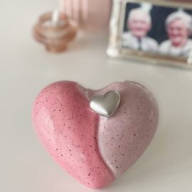 B-keus Urn hart roze (0,2L)